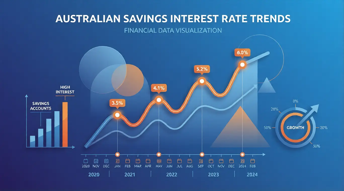 Australian savings interest rate information